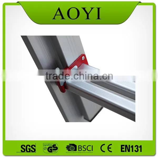 YK Sell Well Strong Folding Lightweight Aluminum Extension 2 Layers Ladder With EN131 photo-3