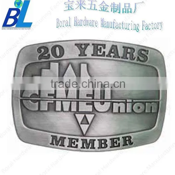 Classic Hard Enamel Zamak Mens Belt Buckles photo-5