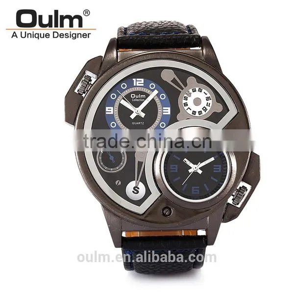 Oulm Factory Unique Design Big Face Fashion Watch photo-2
