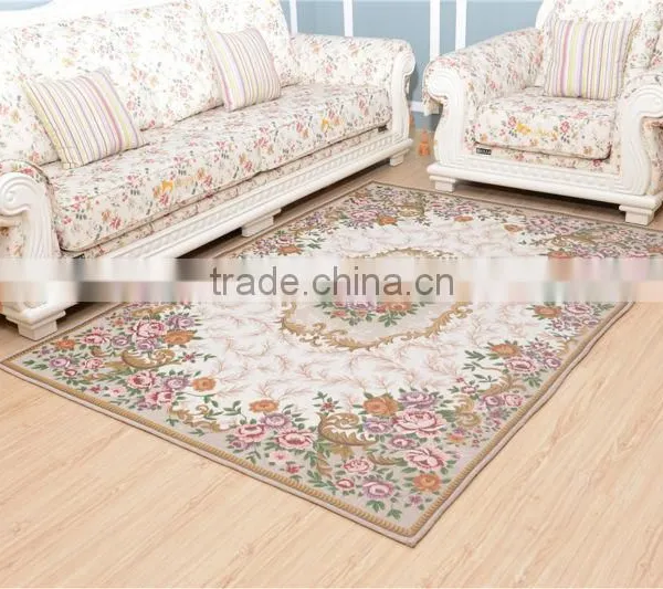 Luxury Woven Axminster Carpet_Qinyi photo-4