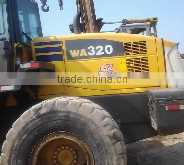 WA320-5 WA470-5-3 WA400-1 WA350-3-1 WA380-1-3-5 WA450 WA100 WA180 Used Komatsu Japanese Wheel Loaders on Sale photo-2