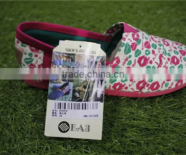 Red Lips Stock Lot Canvas Shoes photo-4