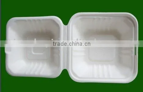 Molded Fiber 6 Inch Food Container