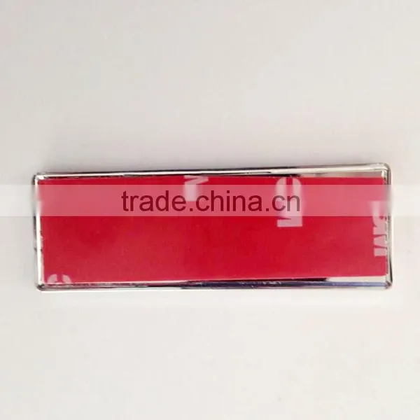 Decorative Plastic Chrome Plating 3D Name Logo photo-4