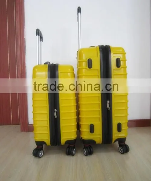 HARD SHELL ABS &PC YELLOW PRINT LUGGAGE in Haoyu photo-5