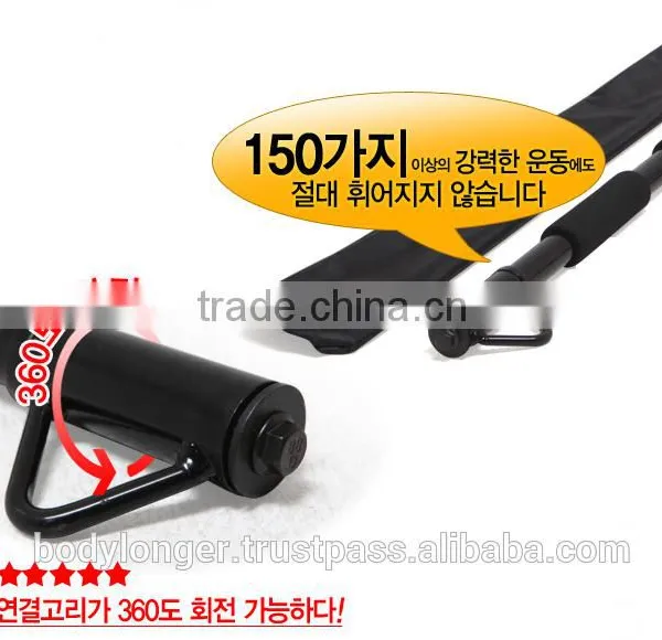 POWER TUBING RESISTANCE BAND(OPTION LAT BAR)/ Gym Equipment/ Rack photo-2