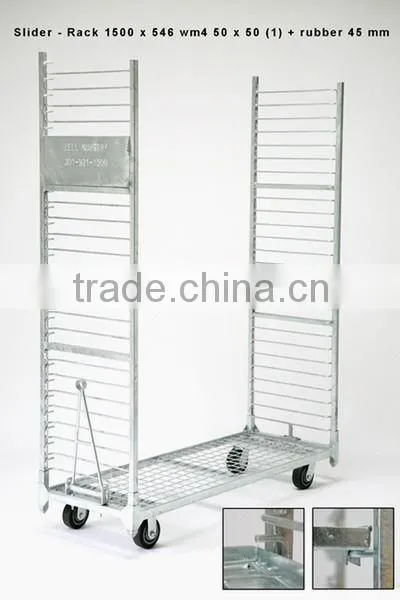 Metal and Plywood Nursery Trolley photo-6