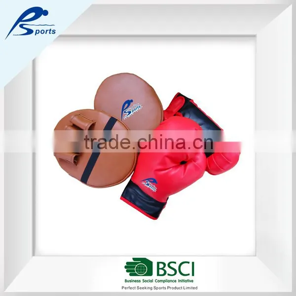 2016 New Entertainment and Fitness Item Boxing Glove& Boxing Focus Pad Set