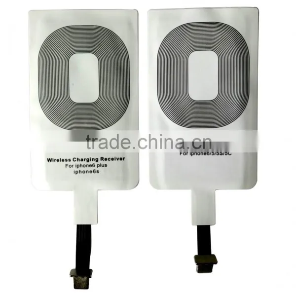 Qi Portable Charger Receiver for IPhone 5/5s/5c, Wireless Charger Receiver for IPhone 6/6s/lighting Usb photo-4