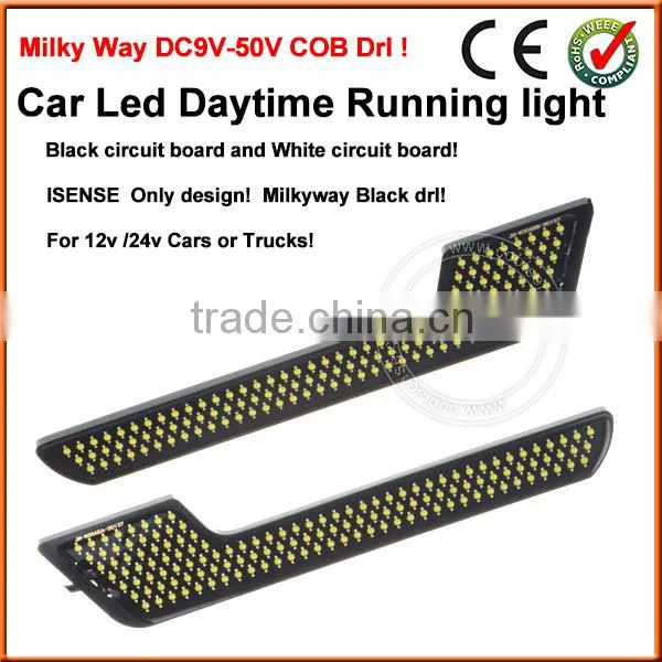 New Design Car Led Running Light Wrapped by Aluminum Plate COB DRL for Driving Lights photo-6