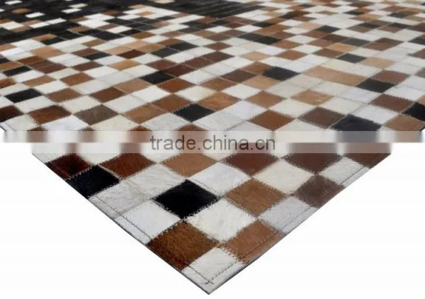 Hair-On Cowhide Leather Carpet With Blanket M-64 photo-2
