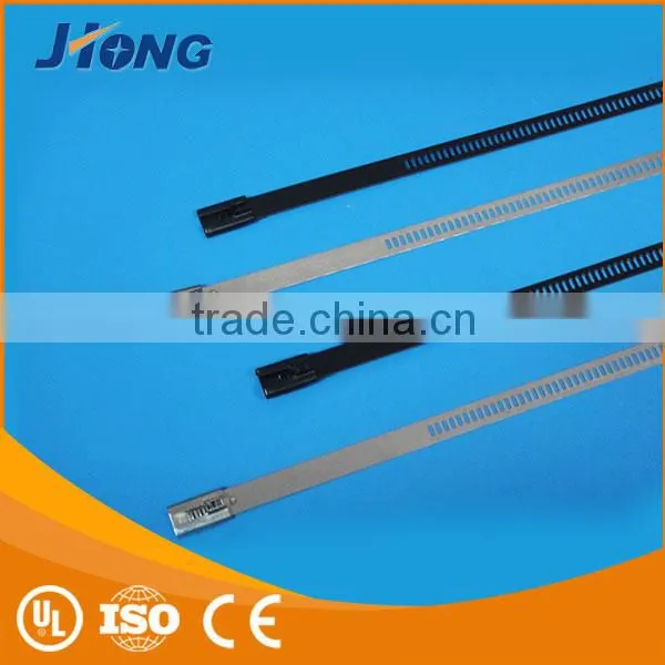 Glass Filled 66 Bicycle Saddle Pvc Ladder Type Stainless Steel Cable Tie With Multi Lock Type photo-3