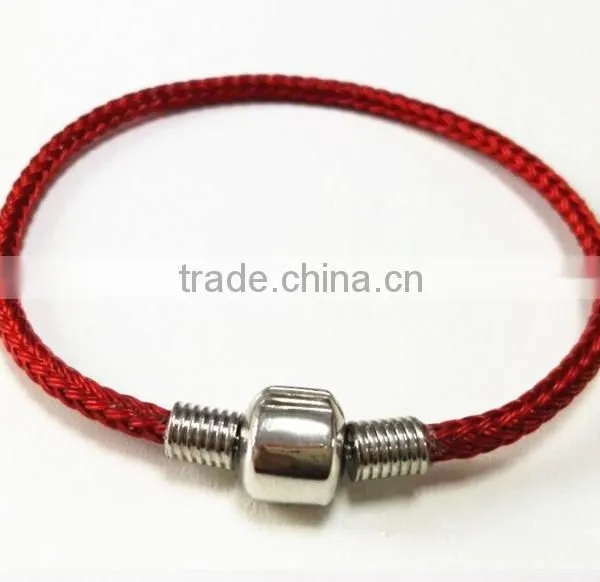 Newest 2016 Woman Popular Braided Stainless Steel Bracelets photo-3