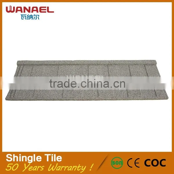 Wanael Shingle Anti-leakage Fast Delivery Cool Steel Flat Roofs photo-5