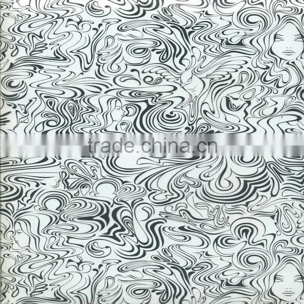 3D Cubic Printing PVA Water Transfer Printing Film For Metal,Plastic,wood Surface Decoration photo-6