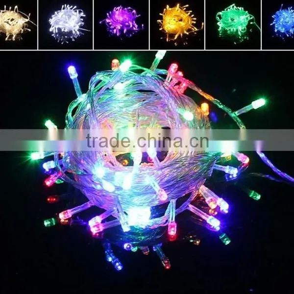 Colorful LED Fairy Light String Holiday Lights for Christmas Party (10M,100 LED)