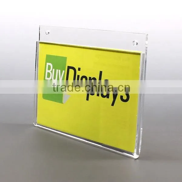Literature Pocket Acrylic Holders, Acrylic Document Holder photo-6