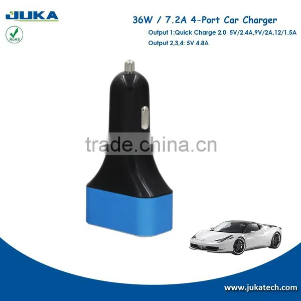High Speed Universal Mobile Phone Charger Multiple USB Car Charger for IPhone 6 Plus, 6s Plus, IPad, Samsung S6 Edge, Note 4 photo-6