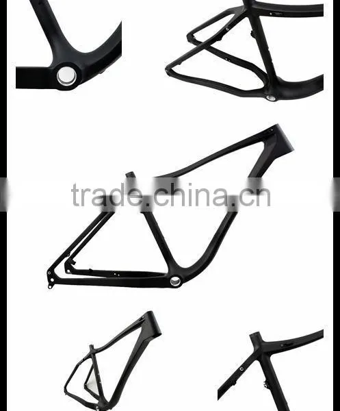 China Cheap 26er MTB Fat Bike Carbon Fiber Frame Fat Carbon Frameset, 26er Fat Snow Bike, 26er Fat Bike Frameset, 100mm BSA/BB30 photo-5