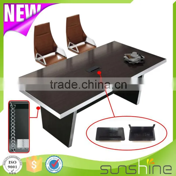 Modern Open Office Space Furniture Sectional Meeting Table BS-H2412 photo-5