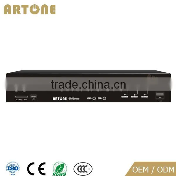PMS-3300 300W 3 Zone SD FM Mp3 Bluetooth USB Signal Microphone Audio Power Amplifier photo-4