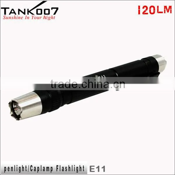 Dry Battery Power Source and Mini LED Light Torch Flashlight Silver photo-6