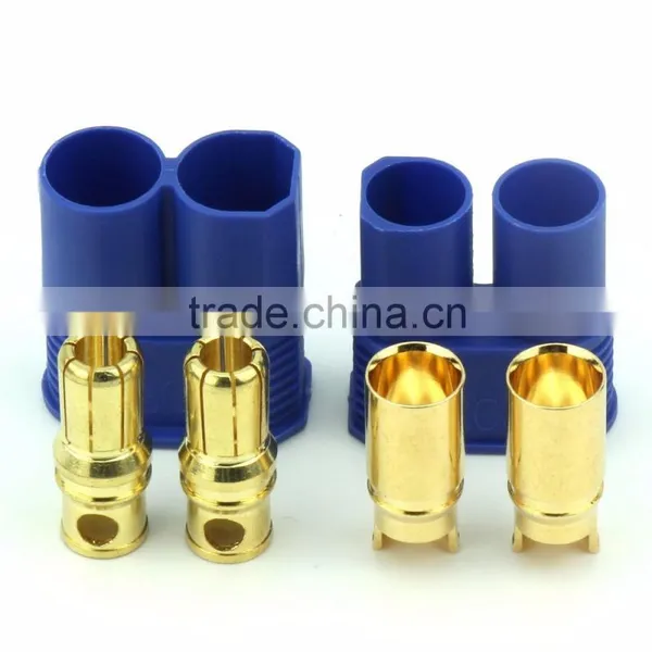 EC8 Banana Plug and Socket,24k Gold Connector Banana Plug