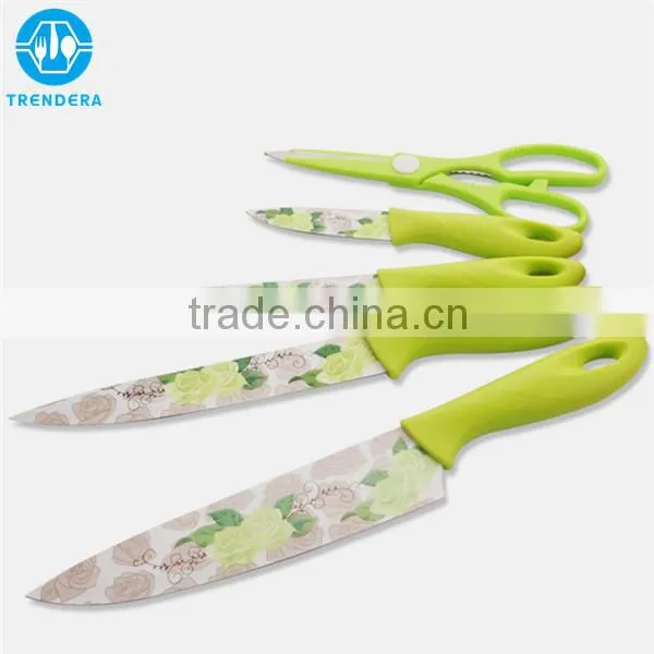 Hot Sale Printed Color 440c Stainless Steel Knife photo-3