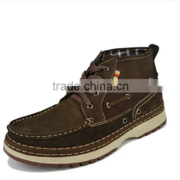 China Men's Leather Cheap Boots Wholesale Prices