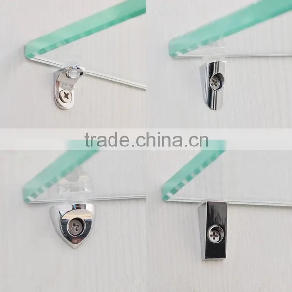 4 Holes 90 Degree Metal Wall Shelf Support Furniture Shelf Bracket photo-4