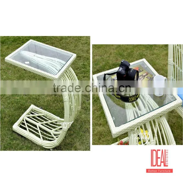 Indoor Outdoor Rattan Coffee Table / Outdoor Table / Office Table photo-3