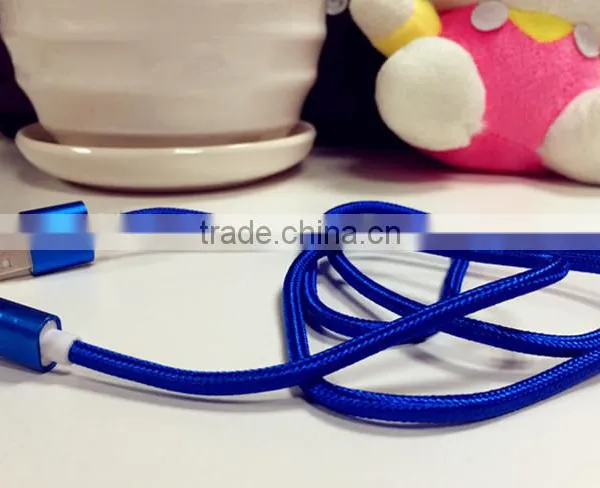 New Design Micro USB Data Charging Cable For Android USB Cord Braided Nylon Data Cable photo-6