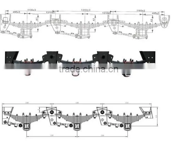 Suspension Manufacturer/Trailer Suspension/Mechanical Suspension photo-2