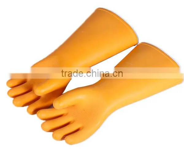 Class 3 Rubber Latex Electric Insulating Working Gloves photo-3