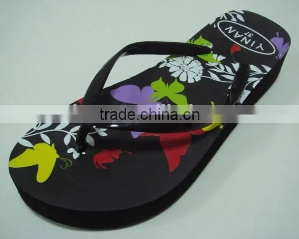 663 LOULUEN Wholesale Women Fashional EVA Wedge Flip Flop Sandals photo-6