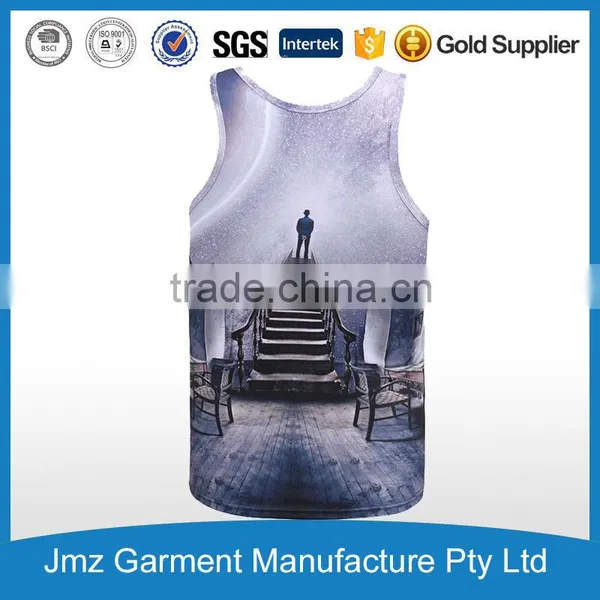 Sleeveless Tshirt Men Custom Your Design Men t Shirts photo-2