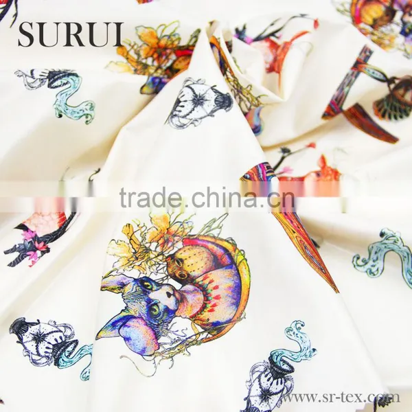Beautiful Animal Printed Fabric for Fashion Garments Dasign photo-3