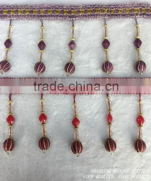 2015 Colourful Crystal Lace for Curtains photo-3
