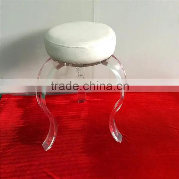 Clear Acrylic Backless Bar Stools photo-6