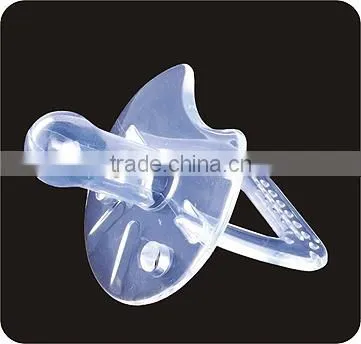 Full Silicone Baby Pacifier Can be With Pacifier Clip photo-5