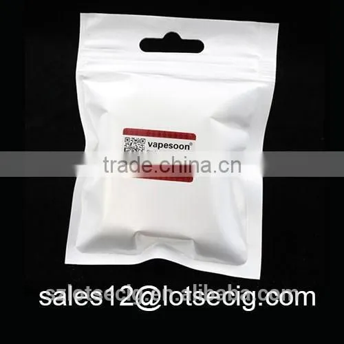 Wholesale 100% 5pcs/pack Original Japan Organic Cotton Pad Electronic Cigarette Rda Atomizer Wick Cotton