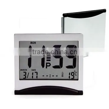 Slim clock LCD