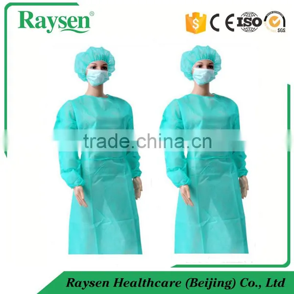 Disposable Breathable Surgery Antibacterial Custom Isolation Gown photo-2