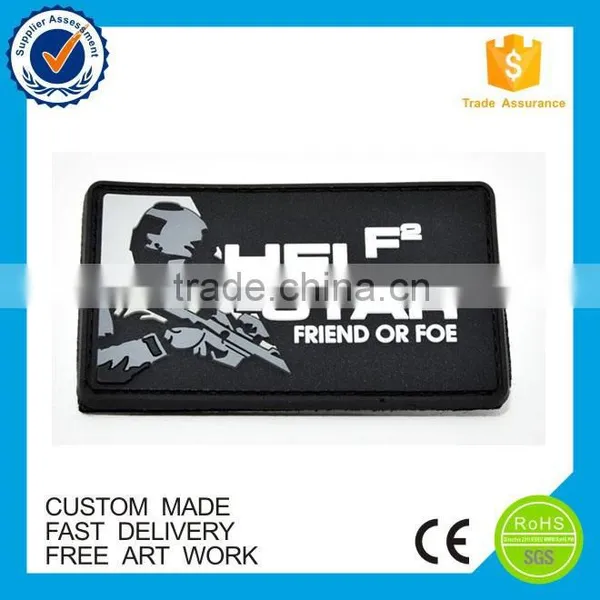 Round Custom Soft Wholesale Pvc Patch photo-2