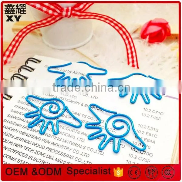 Various Creative Present Eye Colorful Shaped Paper Clip for Doctor