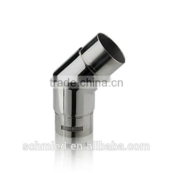 Stainless Steel Acute Vertical Corner 90 Degree Elbow For Split Tube 42.4mm ,flush Angle photo-4