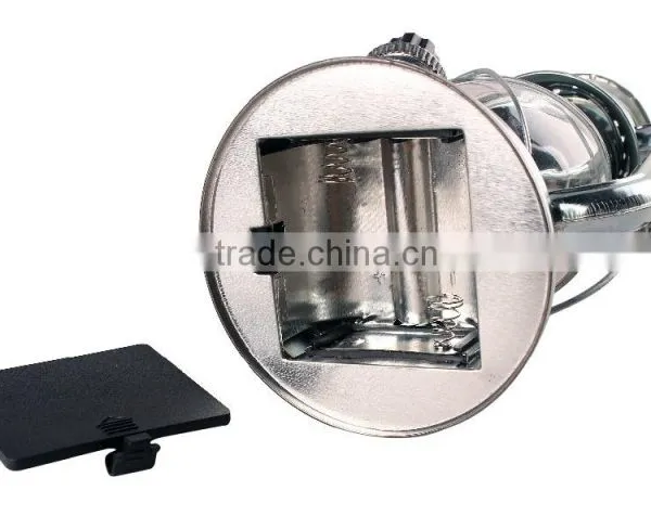 24.5CM, 15 LEDs, Zinc Plated, With a Dimmer and Reflector, LED Lantern photo-3