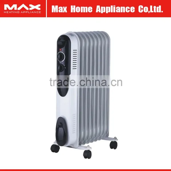 2500W Portable Oil Filled Radiator Heater
