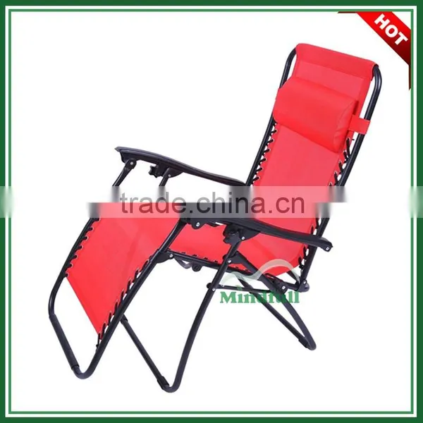 Wholesale Steel Tube Garden Fuiniture Cheap Leisure Chair Folding Recliner Zero Gravity Office Chairs photo-2