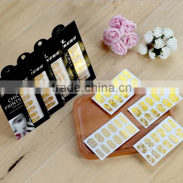 2016 New Popular 3d Nail Stickers, Nail Wraps Stickers, Stickers for Nail photo-2